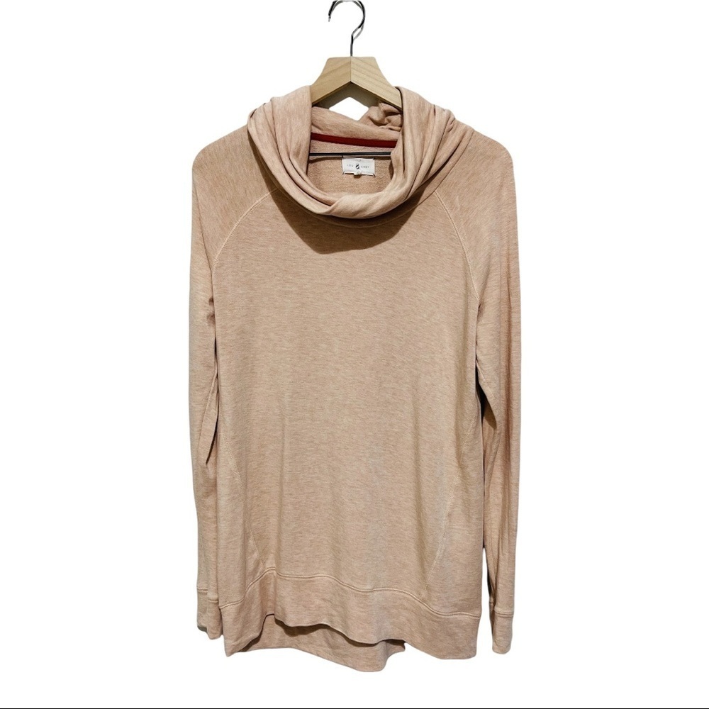 Lou & Grey‎ Pale Pink Turtle Neck Oversized Sweater Size S